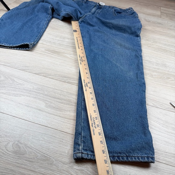 LL Bean Double L Comfort Waist Classic Fit Flannel-Lined Jeans Outdoor 38x32 - Picture 7 of 12